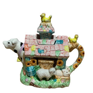Mercuries 1994 Farmhouse Teapot